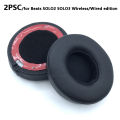 Earpads For Beat Solo 2 Ear Cushion Solo3 Wireless Headphones Earpad Ear Pads Ear Cups Replacement Parts Headset Foam Pad. 