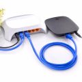 2-meter computer jumper, Category 5e network cable, monitoring router connection cable, CAT5E finished network cable, Category 5.