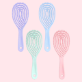 Hollow Out Hair Brush - Fast Blow Drying Scalp Massage Comb for Curly/Wet Hair, Detangling & Styling Tool.