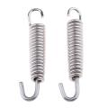 2Pcs 65mm Motorcycle Stainless Steel Exhaust Pipe Muffler Spring Hook Motorcycle Exhaust Pipe Muffler Spring Coil Hook. 