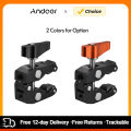Andoer Crab Pliers Clip Super Clamp with 1/4 inch & 3/8 Inch Screw Hole Metal Material Super Clamp for 13mm-30mm Diameter. 