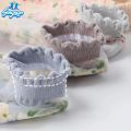 Trendy women cute colorful transparent lace socks.