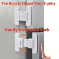 8Pcs Universal Refrigerator Lock Household Refrigerator Door Closer Multi-function Cabinet Door Lock Kids Security Protection.