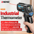ANENG TH104 Infrared Handheld Temperature Gun -50~550℃ IR laser Sensor Thermometer Thermal Imager VA Screen Meter Pyrometer Tool. 