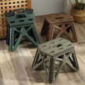 Portable Folding Chair High Load Bearing Durable Foldable Small Stool for Indoor/Outdoor Use, Camping, Hiking, Fishing, BBQ. 
