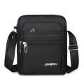 Four Layer Zipper Waterproof Single Shoulder Messenger Bag Business Bag Wallet.