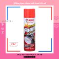 Foam CLEANER MULTI-PURPOSE GETSUN Shining Your life STRONG EFFECT, DEEP CLEAING LEATHER * FABRIC * CARPETS * VINYL Net:22FL.OZ./650ml For Car & Home Leather. 