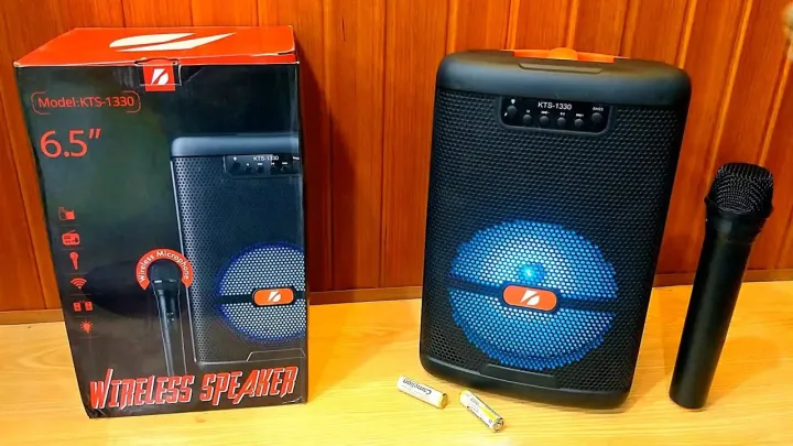 KTS%201330%20Portable%20Bluetooth%20Speaker%20with%20Wireless%20Mic%20-%20Image%204