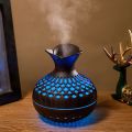 Wood Grain Humidifier 300ml USB Aroma Diffuser Atomizer USB Household Humidifier Hydrating Instrument Desktop Humidifier.