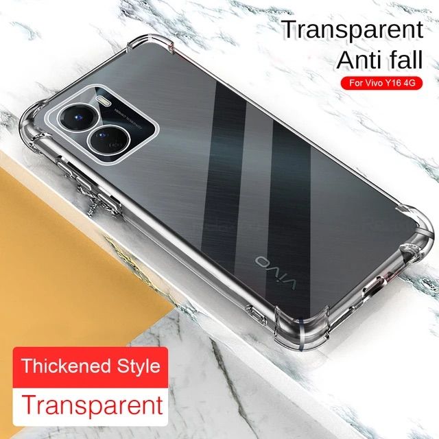 Shockproof%20Transparent%20Back%20Cover%20for%20Vivo%20Y16%204G%20-%20Image%202