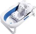 Baby Foldable Bathtub With Adjustable Cushion capacity new born to 1.5 yr. 