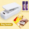 Portable Sealer Package Mini Sealing Machine Food Snack Clip Heat Sealer Dounp.