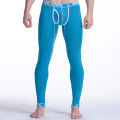 Men's long Johns one-piece thin underpants Tight thermal pants Modal slim cotton pants leggings.