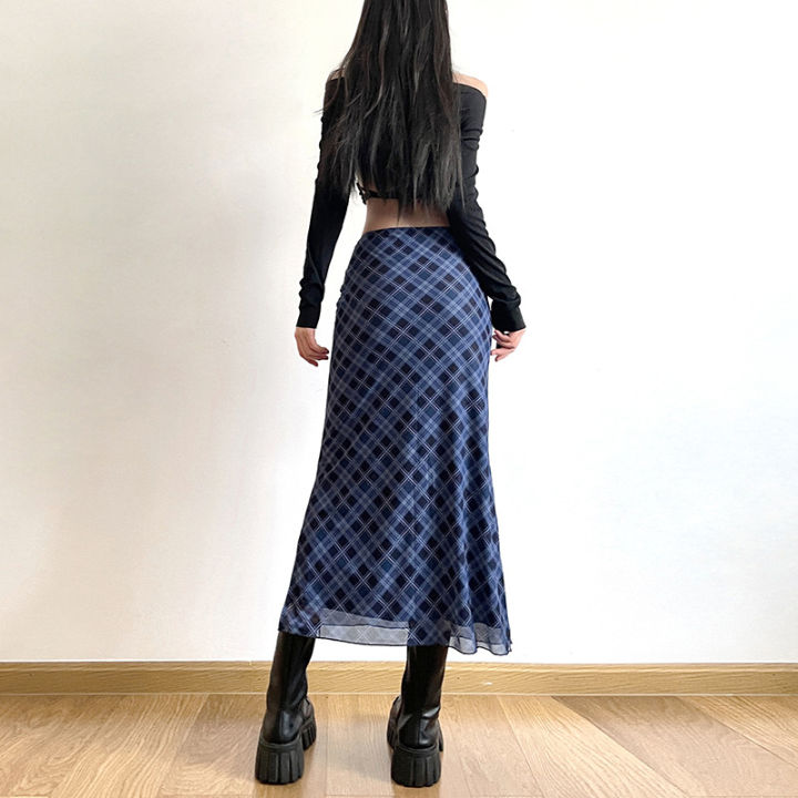 Women%20Spring%20Autumn%20Plaid%20Print%20Wrap%20Hips%20Skirts%20Fashion%20Ankle-Length%20%20Slim%20Pencil%20Skirts%20Preppy%20Style%20Girls%20Slit%20Midiskirt%20-%20Image%202