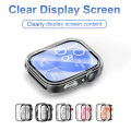 For Huawei Watch Fit 3 All-Around Screen Protector Glass+Cover Hard PC Bumper Tempered Glass Watch Case For Huawei Watch Fit 3.
