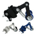 Motorcycle Chain Adjuster with Guide Wheels Pulley Chain Tensioner Tensioner Roller for 50cc-500cc ATV Motocross for Dirt Bike. 