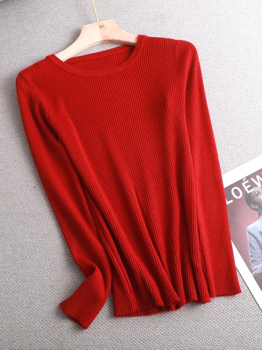 winter%20clothes%20Knitted%20woman%20sweaters%20Pullovers%20spring%20Autumn%20Basic%20women's%20jumper%20Slim%20women's%20sweater%20cheap%20pull%20long%20sleeve%20-%20Image%207