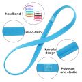 12 Pcs Thin Elastic Headbands Non Slip Sport Sweatbands for Running Soccer Basketball Cycling Workouts Gym Tennis Hiking Volleyb. 