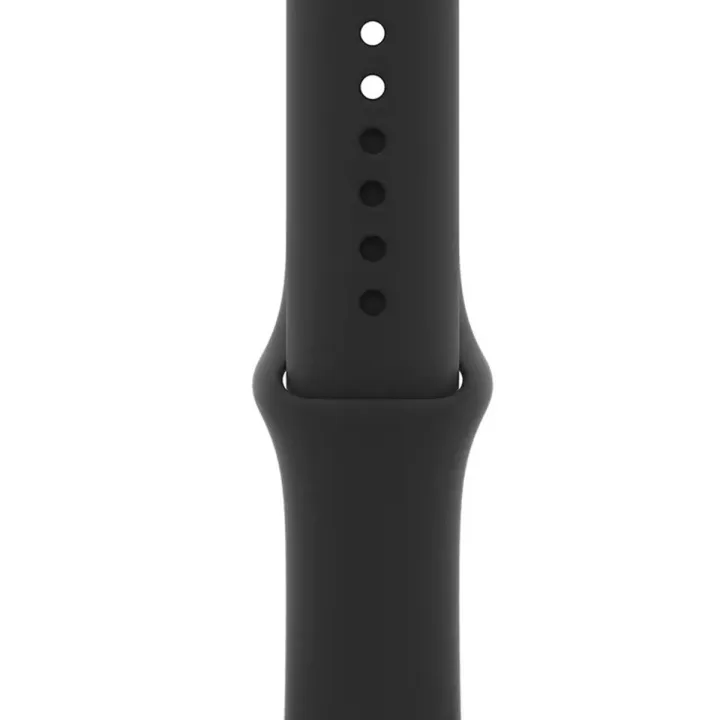 Silicone Watch Band for Apple Watch 42mm, 44mm, 45mm Series 1-6, High Quality Rubber Sport Strap