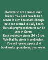 Kakashi Naruto Bookmarks - Pack of 4. 