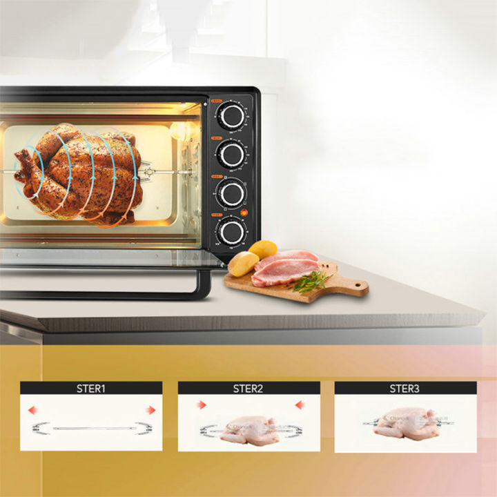Scalable%20Steel%20Rotating%20Chicken%20Roasting%20Fork%20Grilled%20Chicken%20Fork%20Fryer%20Accessories%20Grill%20Tool%20for%20Rotisserie%20Oven%20Utensil%2031CM%20-%20Image%202