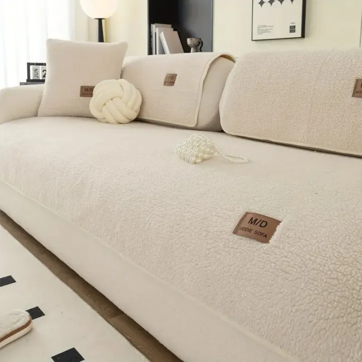 Solid%20Sherpa%20Anti-Slip%20Sofa%20Cover%20with%20PU%20label%20Decor%20for%20Living%20Room%20Coush%20Seat%20Cover,%20Universal%20Sofa%20Slipcover%20Furniture%20Towel%20-%20Image%207
