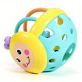 1 Pc 10cm Baby Toy Catch Ball Bendy Baby Walker Rattles Develop Intelligence Ball 0-12 Months Plastic Bell Rattle Doll. 