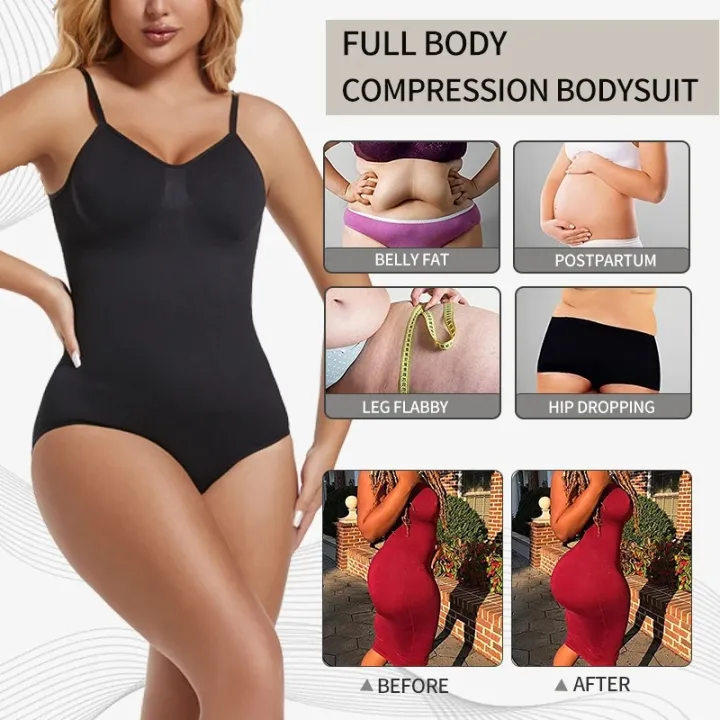 Womens%20Backless%20Bodysuits%20Seamless%20%20Shapewear%20Thong%20Butt%20Lifter%20Body%20Shaper%20Tummy%20Control%20Corset%20Slimming%20Camisole%20Tops%20-%20Image%204