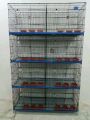 BIRDS CAGE  8 Portition Folding iron cage Front Box hight 6fit widh 4fit ak haddad. 