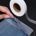 1/2/3pcs 64Meters Black White Double-sided Interlining Adhesive Fabric Clothes Iron On Hem Tape Interlining Web DIY Sewing. 