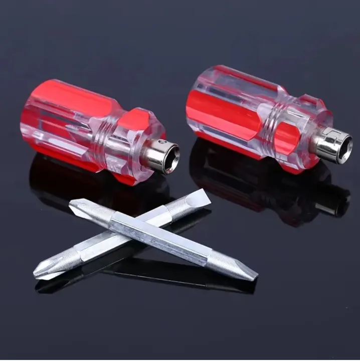Mini Magnetic Telescopic Screwdriver – 2-in-1 Slotted & Phillips Radish Head Precision Tool (1pc)