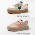 Girls Canvas Shoes Anti-slip Soft Bottom Velcro Children's Sneakers Trendy Elementary School Students Shoes Fall New Style. 