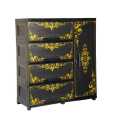 RFL King Wardrobe Black Wood.