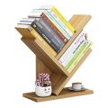 Tree-shaped bookshelf Desktop tree bookshelf 3-tier Bookcase Book rack. 