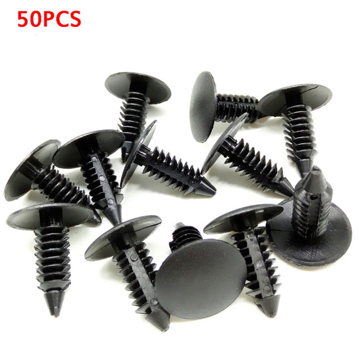 50Pcs%20Car%20Universal%20Plastic%20Rivet%20Fastener%20Clips%207.5mm-6.0mm%20Hole%20For%20Nissan%20For%20Honda%20Fender%20Bumper%20Shield%20Retainer%20Rivet%20-%20Image%202