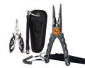 Outdoor fishing pliers, line cutters, multifunctional aluminum alloy scissors hooks, remove 150g 20cm fishing equipment. 