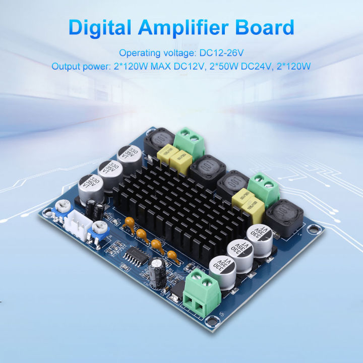 XH-M543%20TPA3116D2%202*120W%20Dual%20Channel%20Digital%20Stereo%20Audio%20Power%20Amplifier%20Board%20High%20Power%20DIY%20240W%20Amplificador%20Sound%20Board%20-%20Image%204