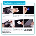 4in1 Laptop Skin Pack for 15.6" inch - Screen Protector + Keyboard Skin Cover + Transparent Laptop Back Sticker + Key Wrist Drag. 