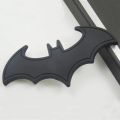 3D Metal Bat Auto Car Logo Cartoon Sticker Metal Badge Emblem Tail Decal Motorcycle Car Styling Decoration.