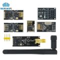 NRF24L01+ 2.4G wireless data transmission module 2.4GHz NRF24L01 upgrade version NRF24L01+PA+LNA 1000 Meters GT24 For Arduino. 