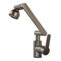 Universal Faucet Bathroom Splashproof Faucet Bathroom Countertop Basin Kitchen Hot and Cold Tap Faucet Accessorie Mechanical Arm. 