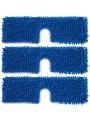 3 Packs Microfiber Mop Refills Compatible with O-Cedar and Vileda, Replacement Mop Heads for Dry/Wet Use Machine Washable. 