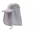 UV Protection Breathable Quick-Drying Fishing Hat, Outdoor Hiking Sun Protection Cap with Face Neck Cover.