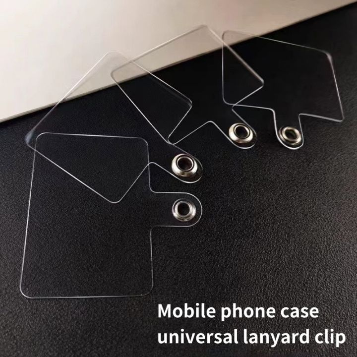 1/3/5/10Pcs%20Mobile%20Phone%20Anti-lost%20Lanyard%20Card%20Gasket%20Universal%20Transparent%20Clip%20Detachable%20Phone%20Hanging%20Cord%20Strap%20Tether%20Pad%20-%20Image%205