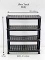 4 Tier Plastic Shoe Rack. 
