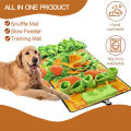 Pet Sniffing Mat Indoor Dog Walking Dog Cat Foraging Toy Dog Stress Relief Puzzle Treasure Hunt Game Slow Eating Mat.