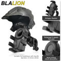 BLALION Motorcycle Cell Phone Holder Shockproof Smartphone Handlebar & Rearview Mirror Mount Airbag Shock Absorber Bracket.