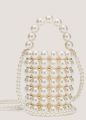Beaded pearl bag. 