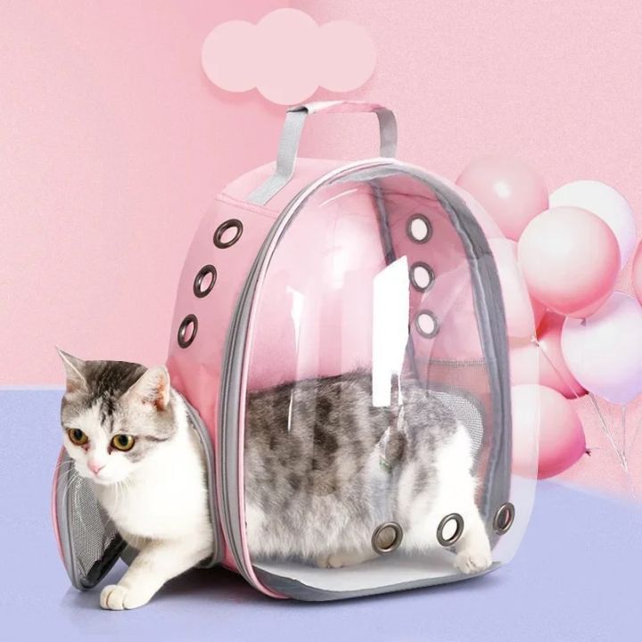 Cat Pet Carrier Backpack Transparent Capsule Bubble Pet Backpack Small Animal