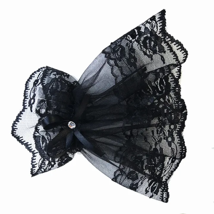 Women%20Short%20Arm%20Sleeves%20Lace%20Wrist%20Cuffs%20Bracelets%20Solid%20Black%20White%20Gloves%20Gothic%20Fingerless%20Gloves%20Bowknot%20Fashion%20Glove1%20-%20Image%203